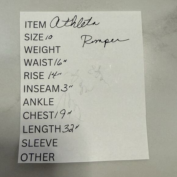 Athleta Brooklyn Utility Romper Size 10 Dark Olive Green Zip Front Pockets EUC - Picture 11 of 11